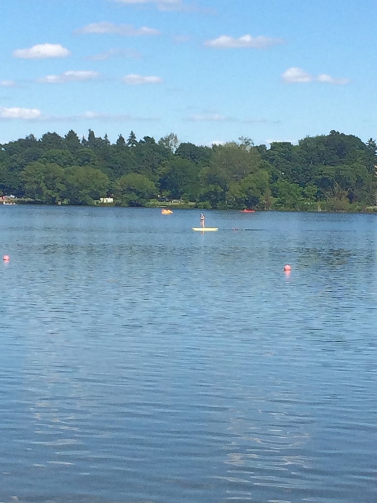 Lake Harriet nearby