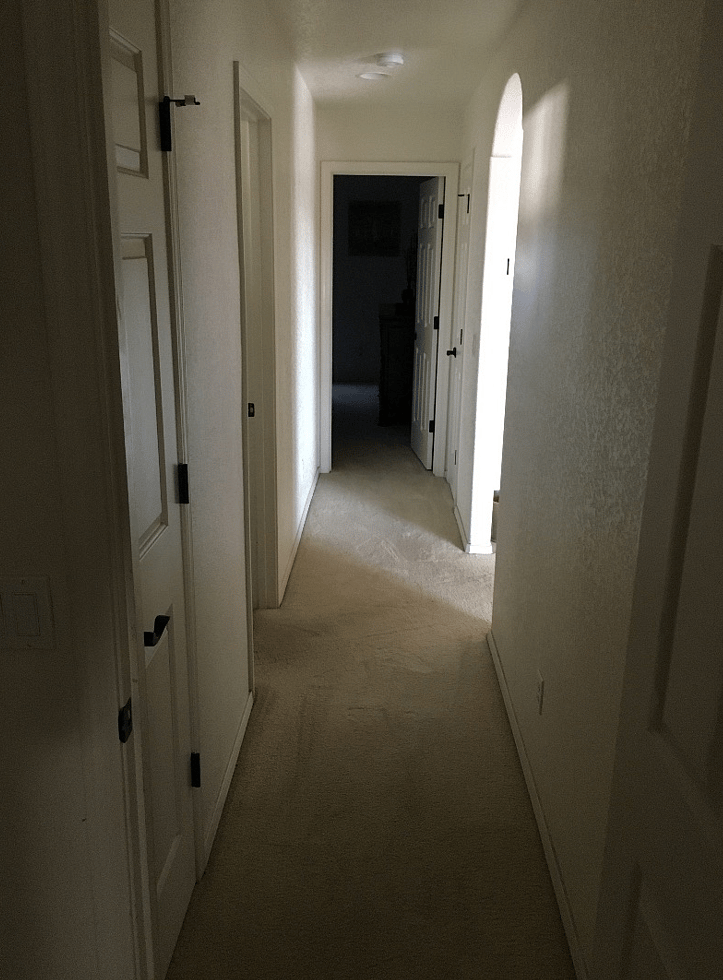 Hallway for bedrooms #2 & #3