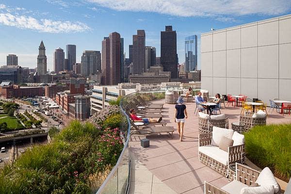 ROOFTOP LOUNGE & SWIMMING POOL
-- (EXTERIOR AMENITY / COMMON SPACE)
-- open to all residents in the building.