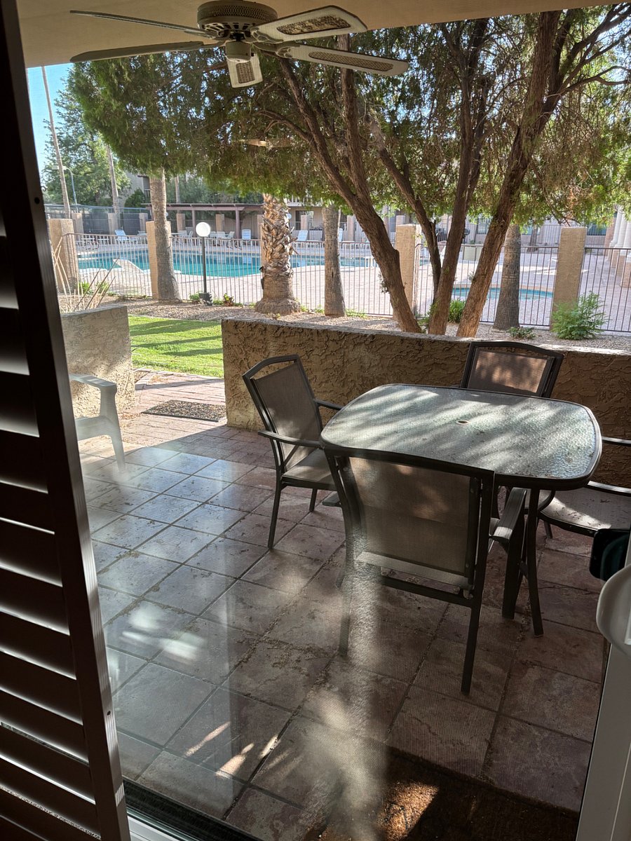Patio w/ access to pool