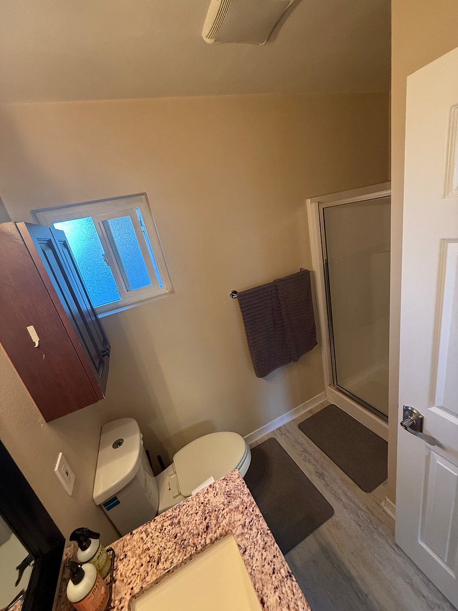 3/4 Bath. 