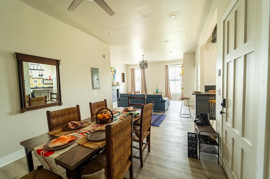 Dining area.