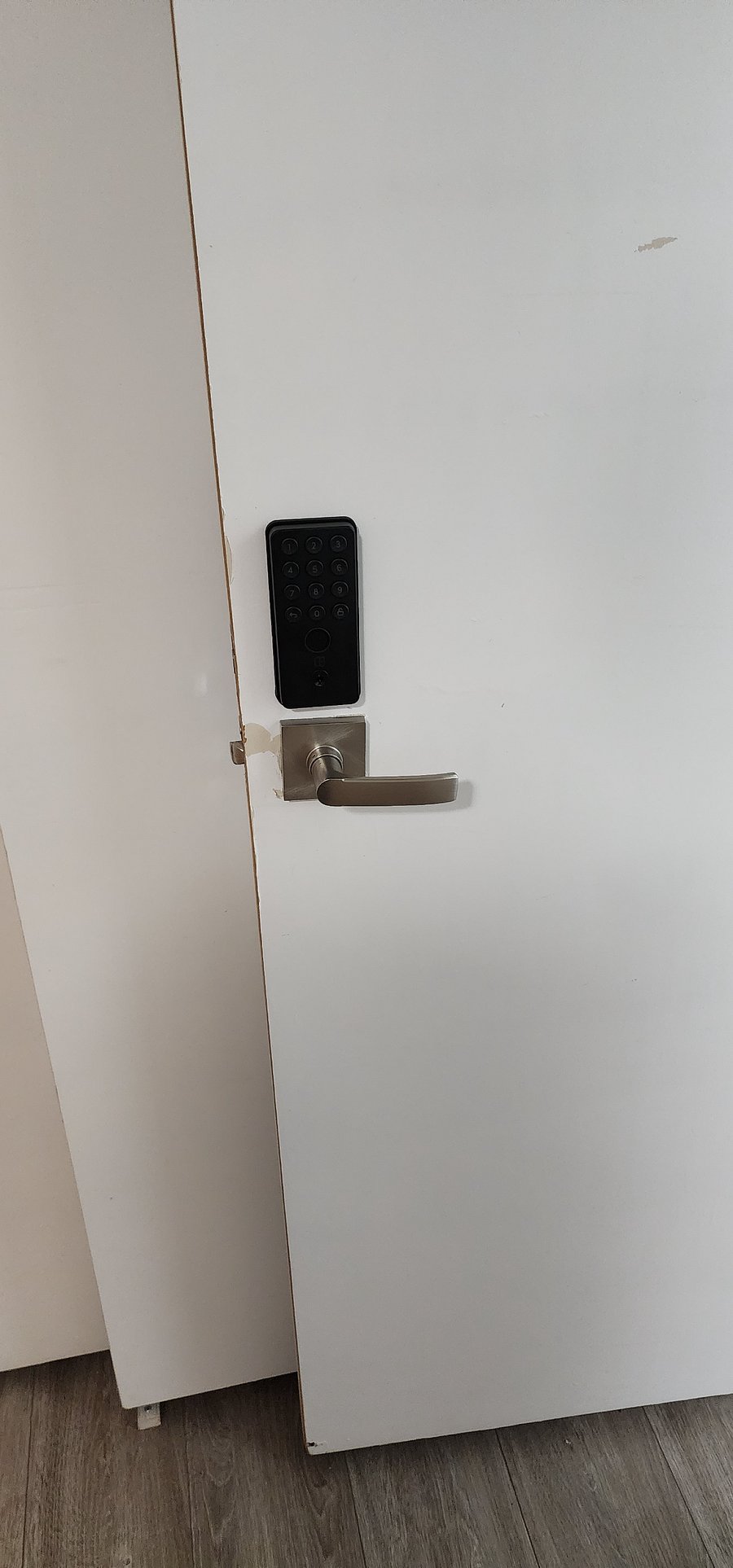 Smart Lock to your room. Code can be sent to you phone. Hard copies of the key are also assigned for your rental.