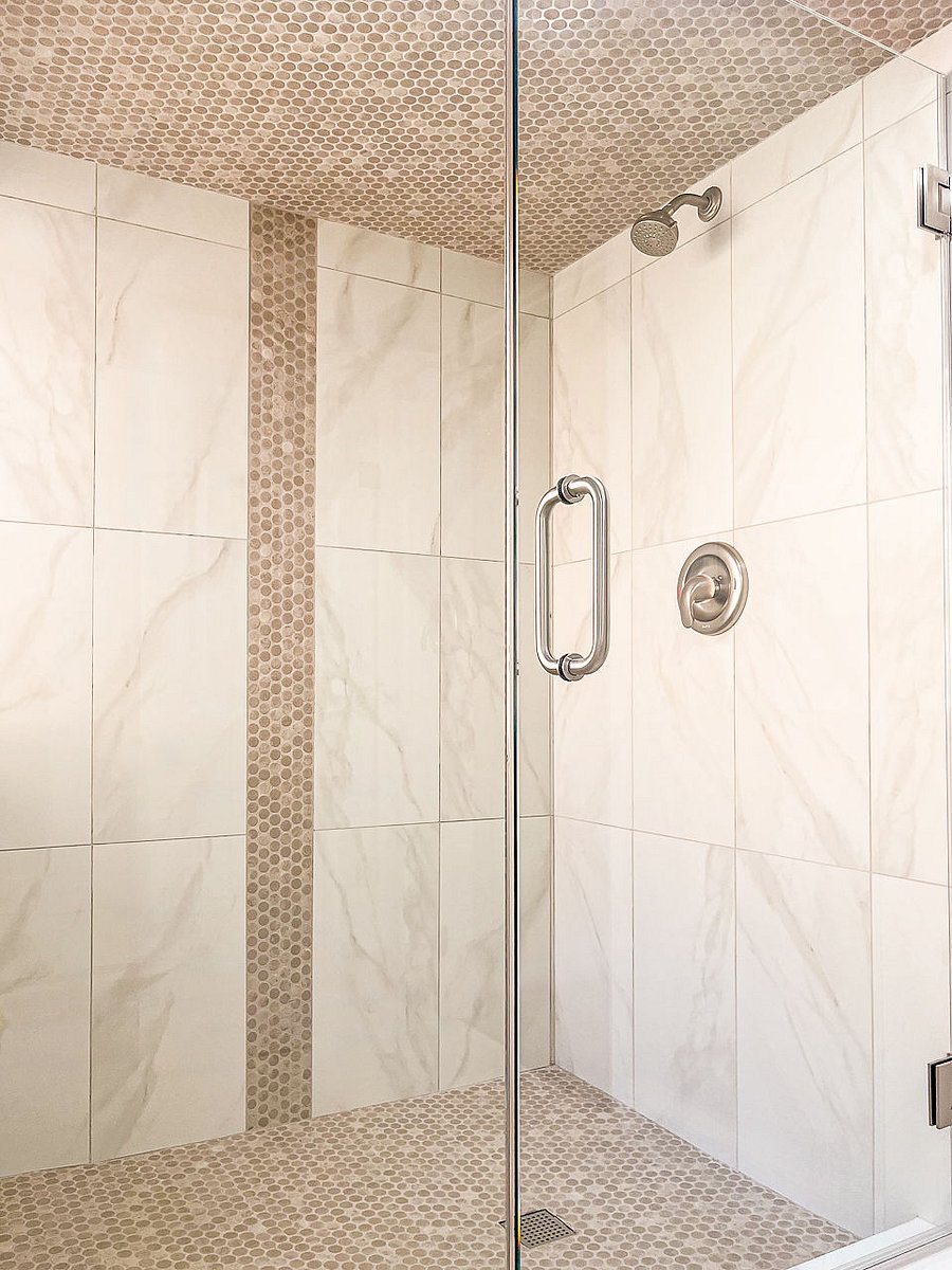 Over-Sized Luxury Shower.