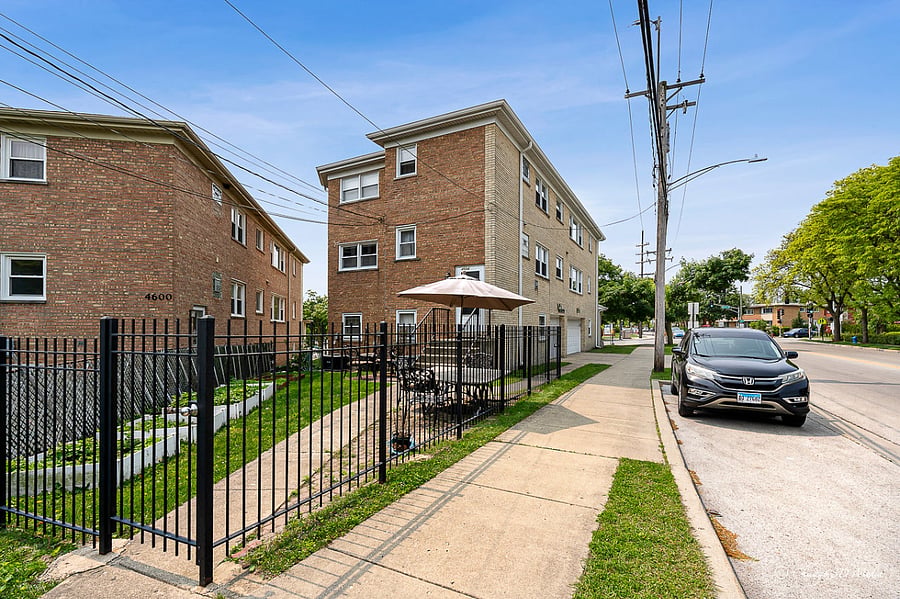 Additional easy street parking with three parking spots directly in front of property.