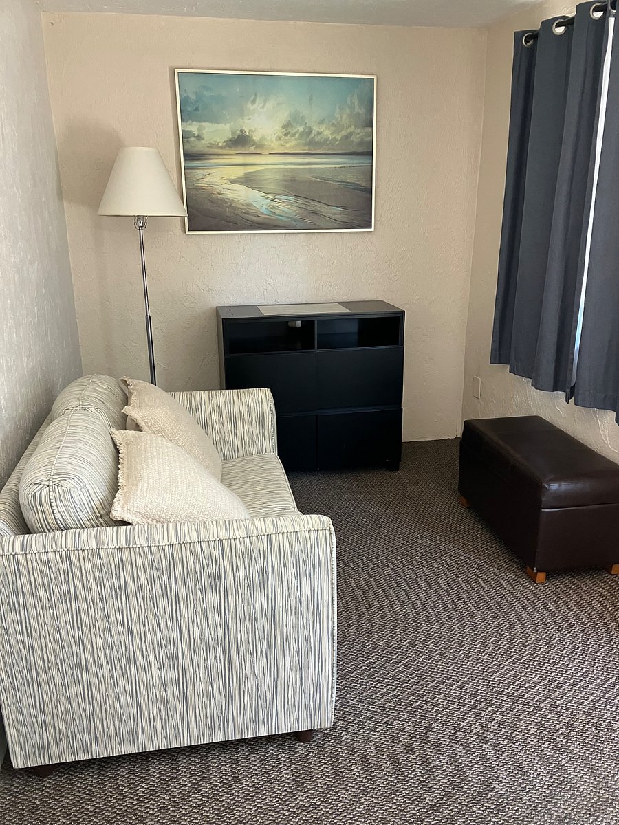 A quiet room towards the back of the house
