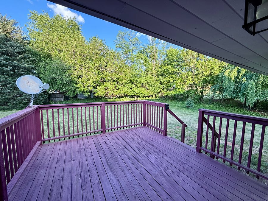 Back deck