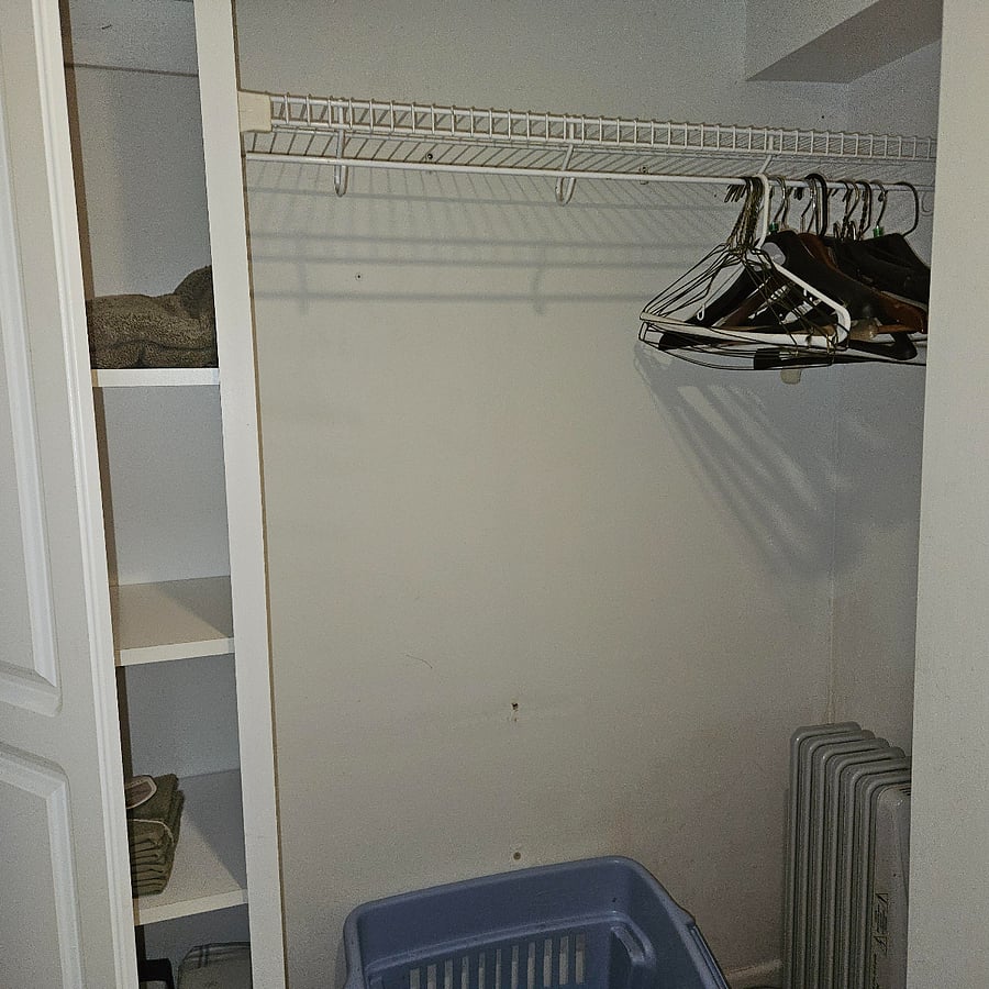 Master closet