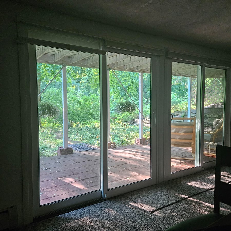 Walkout patio view