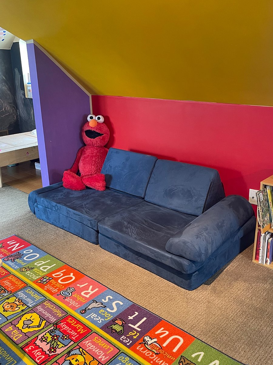 Epic playroom: nugget furniture great for making forts and more
