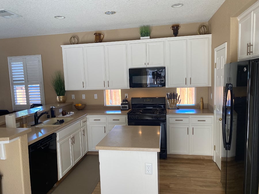 Clean Disinfected Kitchen