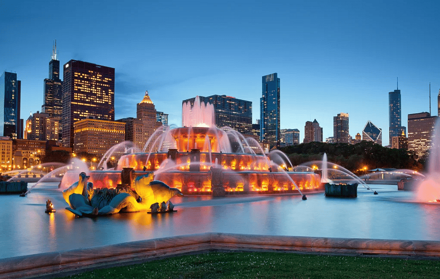 1 mile from Buckingham Fountain