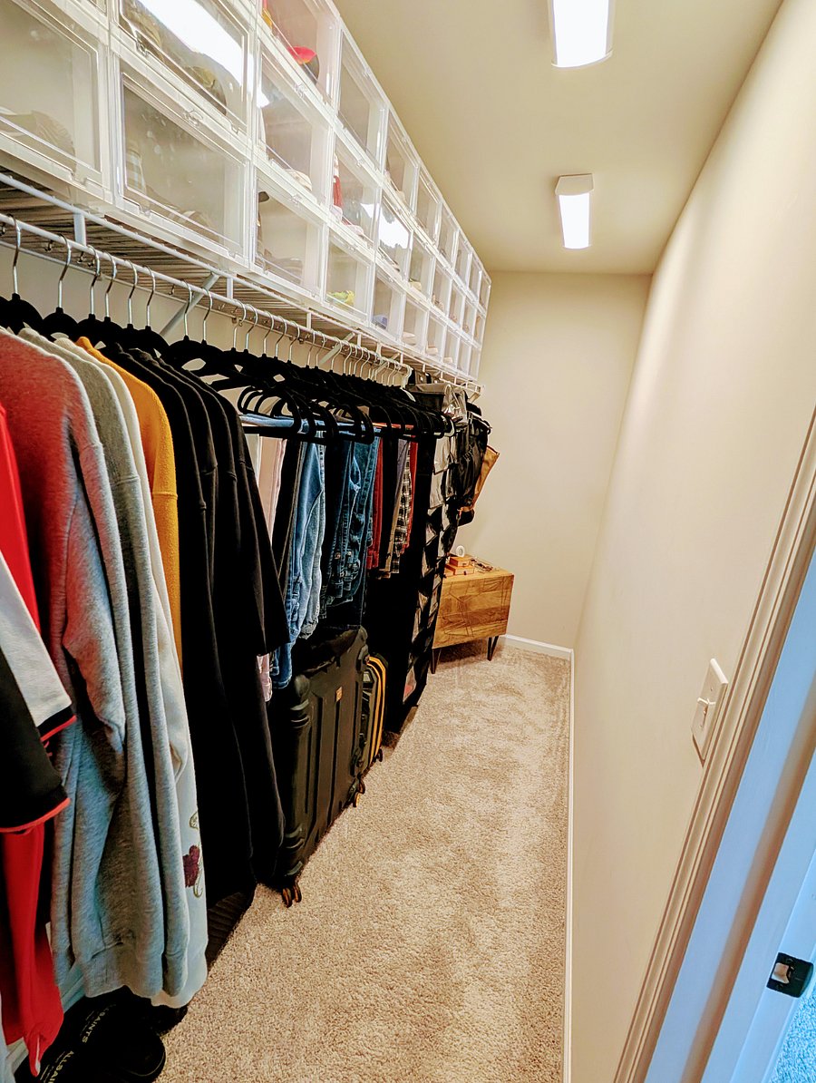 Walk-in Master Closet