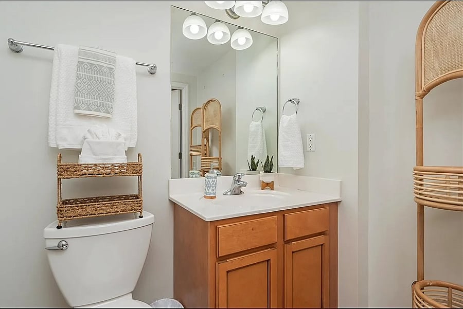 Second FULL Bathroom with a Walk-In Shower