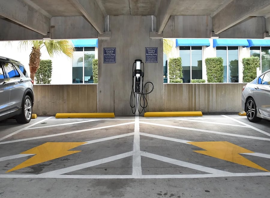 EV Chargers available