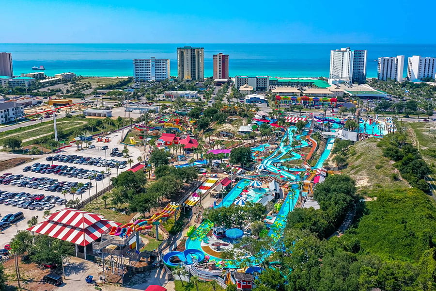 Big Kahuna's Water Park is right around the corner
