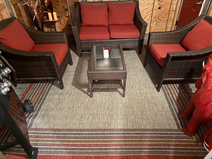 Three season room.  