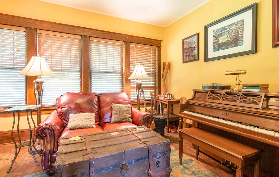 Enjoy a quiet space to relax, do office work or play some music!