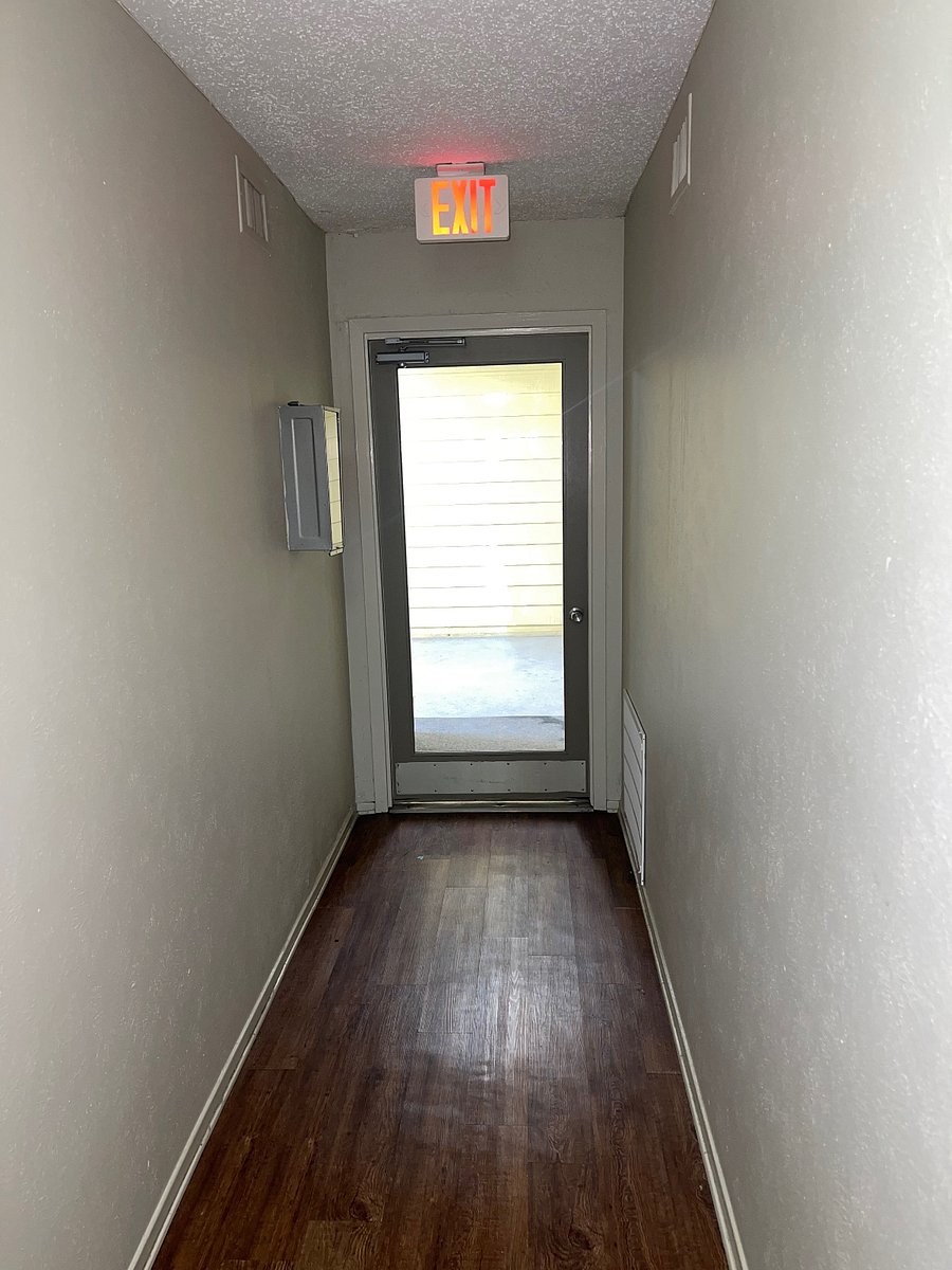 Hallway exit.