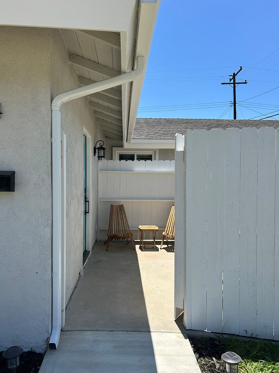 Entrance to unit