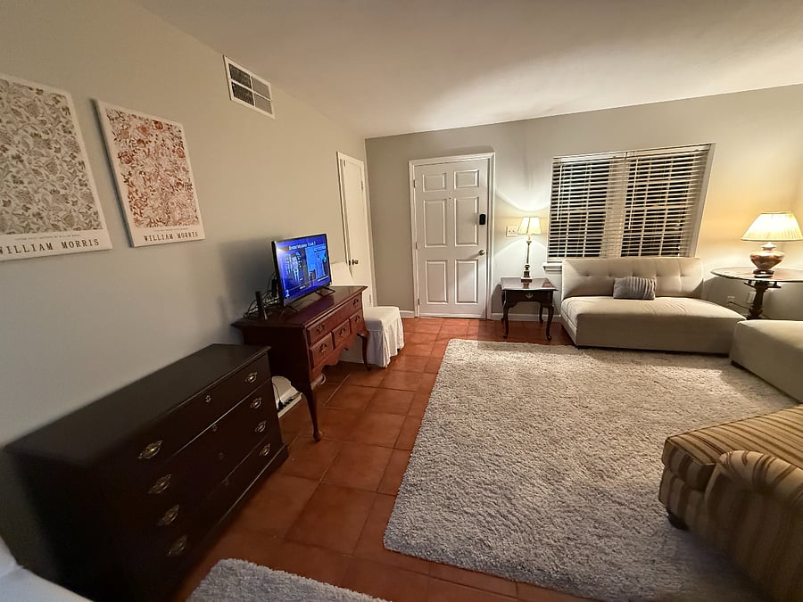 Living area is inviting and comfortable!