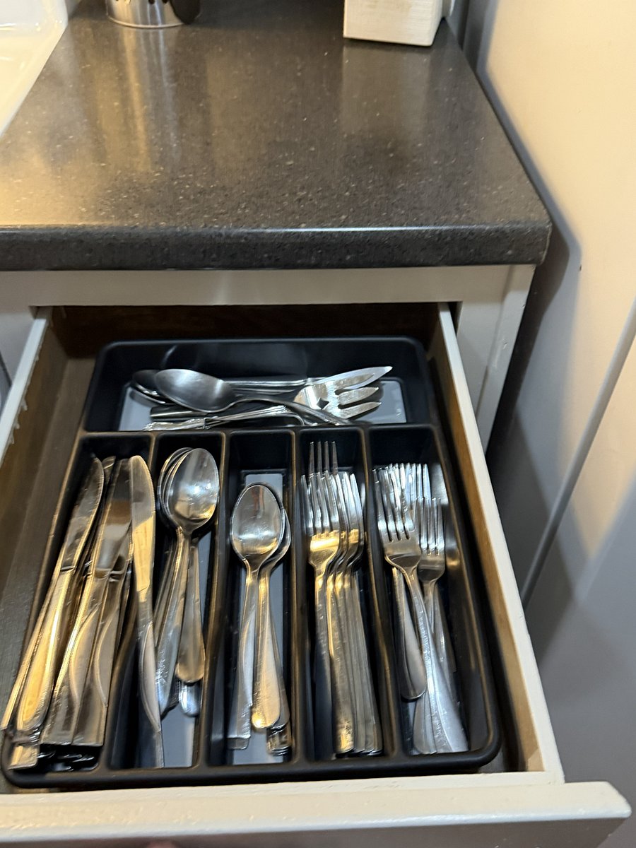 Stocked cabinets and drawers with the comfort of home!