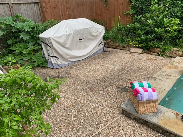 large gas BBQ