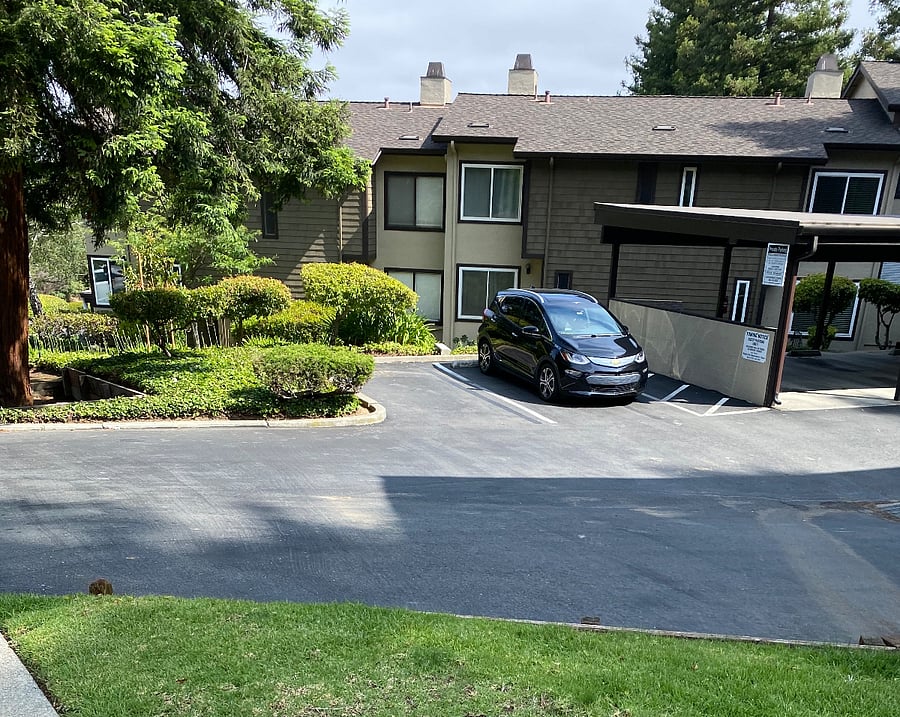 3 Visitor parking places.