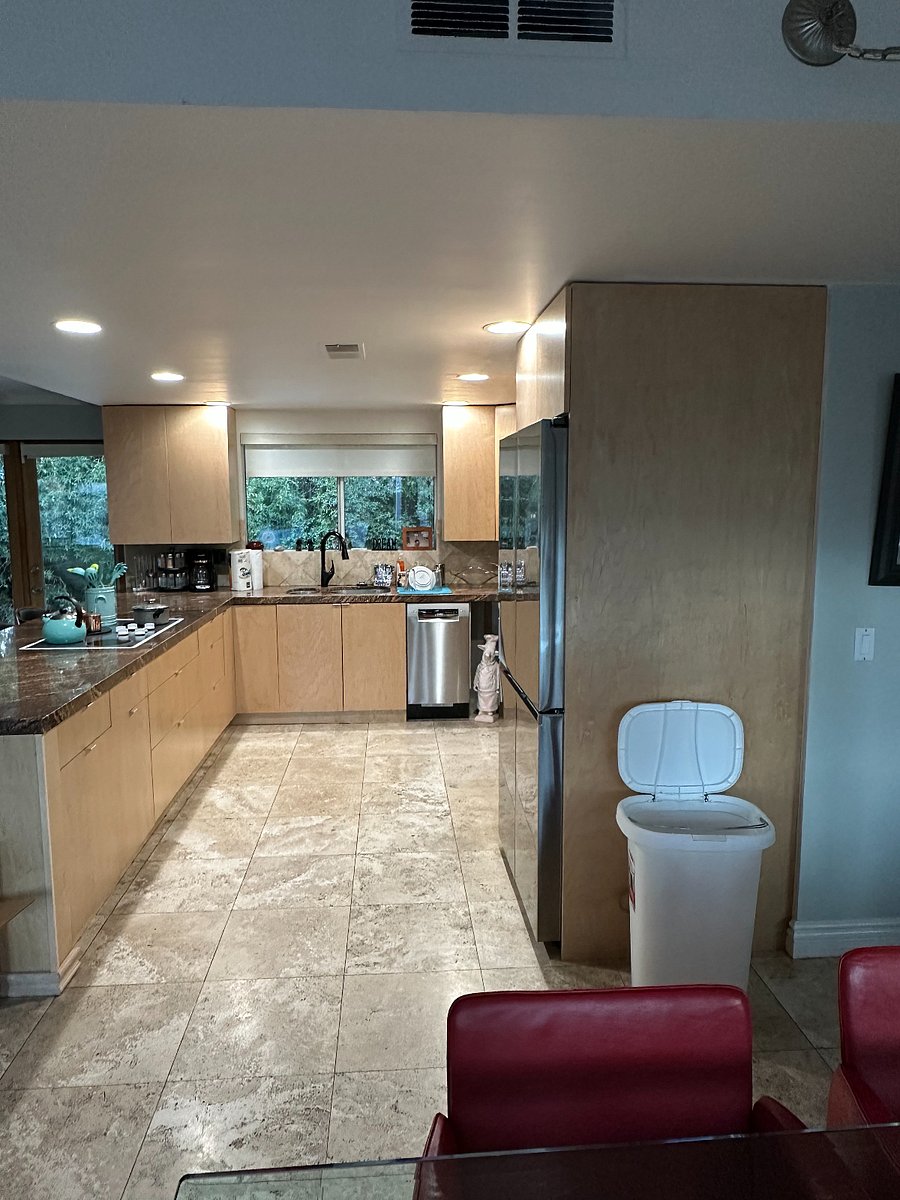 Open living great room concept for indoor and outdoor living and entertainment. This home is three bedroom two bath home. Separate and private yard including pool and spa and outdoor tv with Sonos surround.
