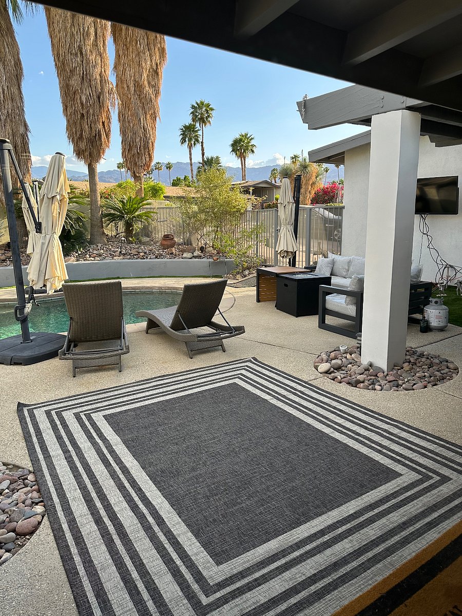 Open living great room concept for indoor and outdoor living and entertainment. This home is three bedroom two bath home. Separate and private yard including pool and spa and outdoor tv with Sonos surround.