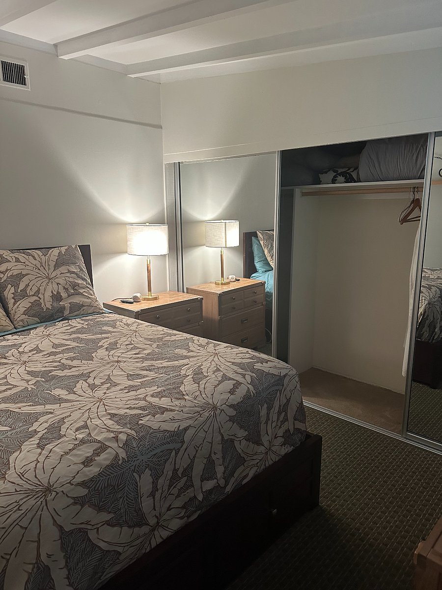 This is a room inside the cottage home of the 3 bedroom 2 bath listing with pool and spa.