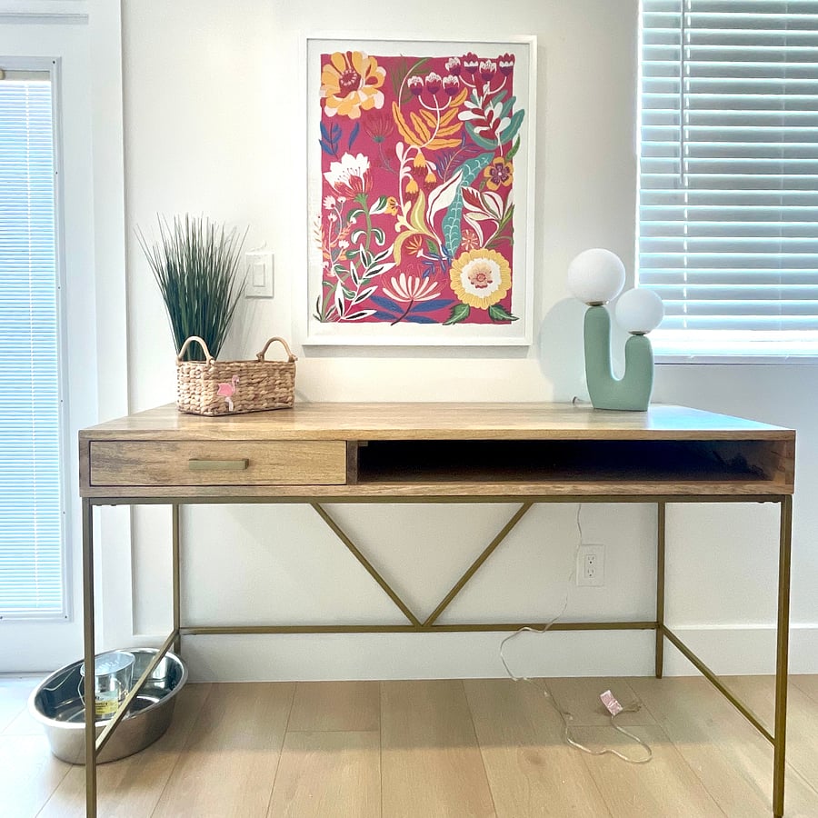 Dedicated work space to make working from home a breeze