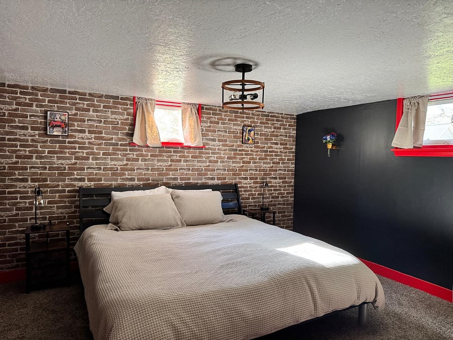 Master Bedroom with King Size Bed