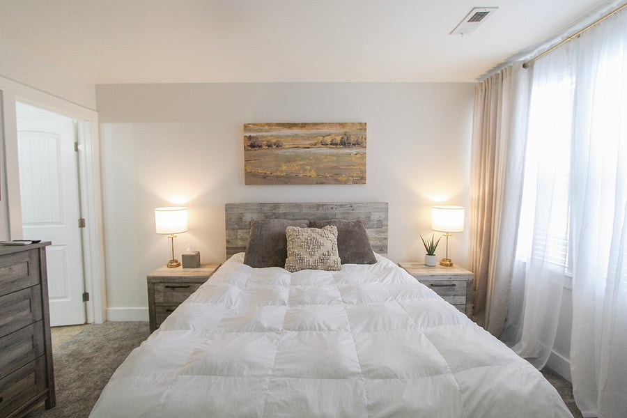 Primary bedroom (upstairs)