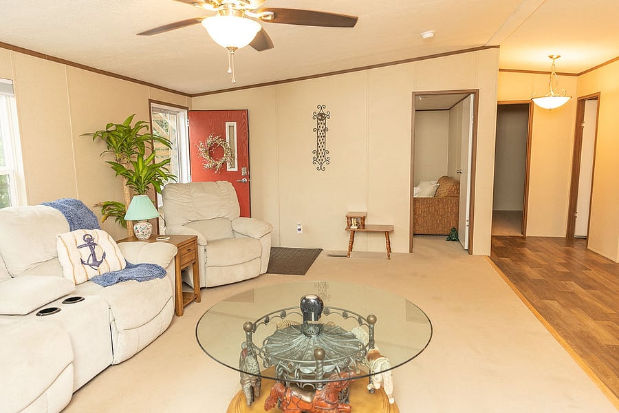 Currently set up as 2 br and office with pullout for guests. Easy convert to 3 br.