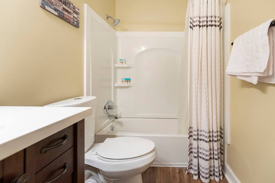Full bathroom upstairs