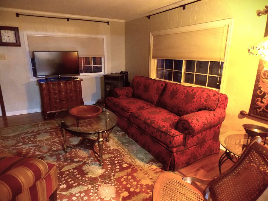 Living Room Suite off of Master Bedroom and Kitchen