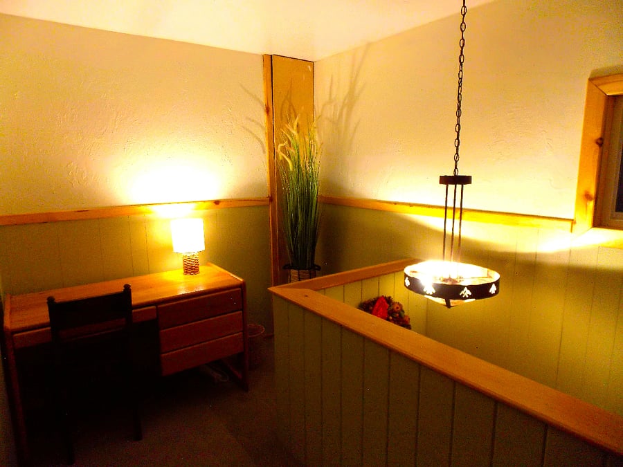Study/Work desk area outside of upstairs bedroom
