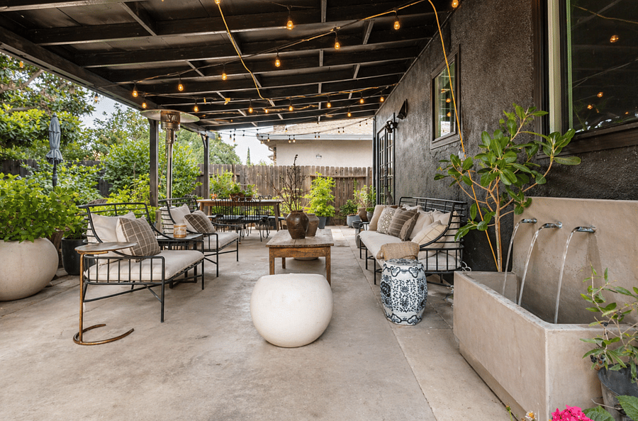 Outdoor Retreat: A peaceful outdoor space to enjoy fresh air, unwind, or start your morning slowly in a quiet neighborhood setting