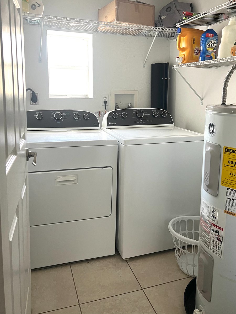 Private Laundry Room in your room