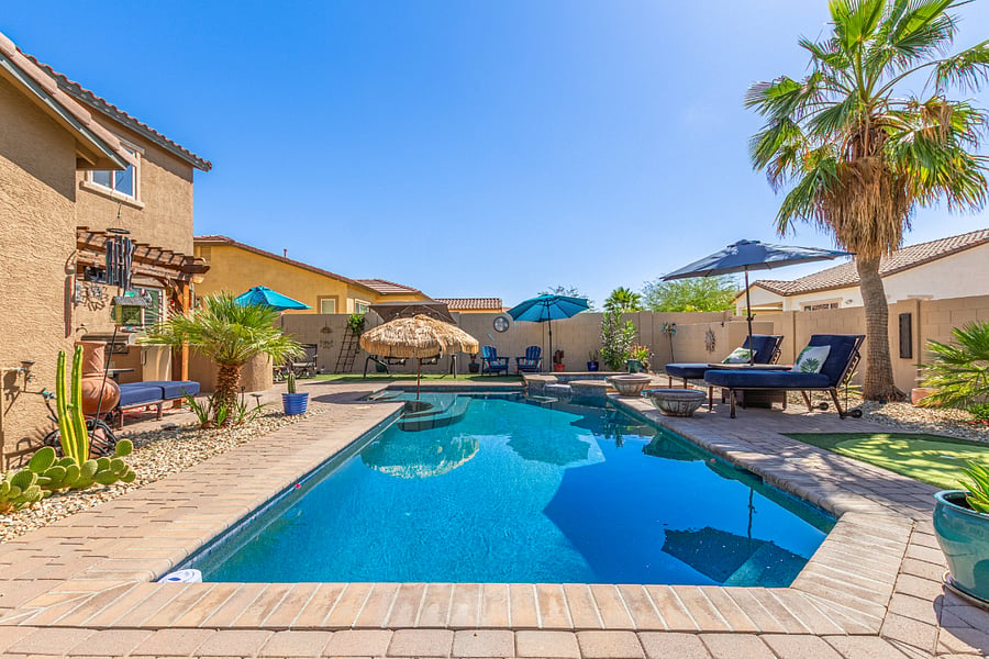 Saltwater Heated Pool