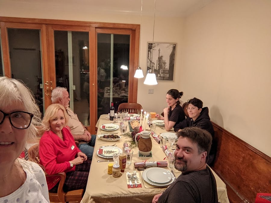 My family a few Christmases ago.