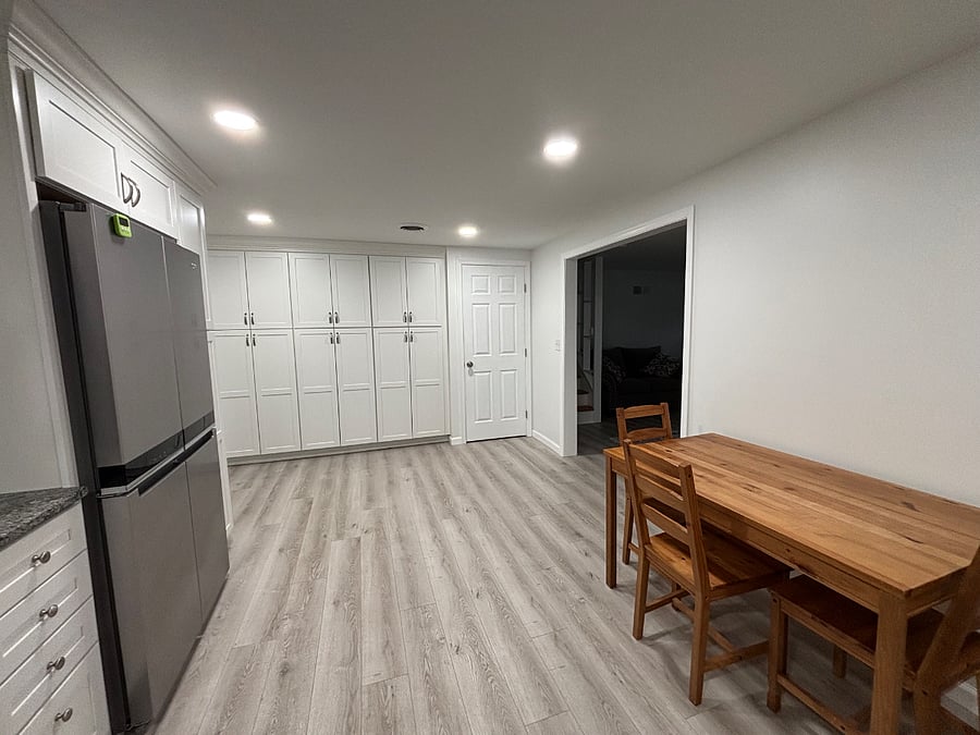 Shared kitchen area