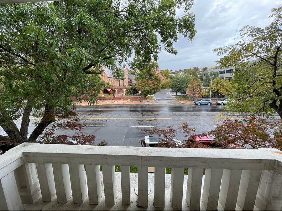 shared balcony
