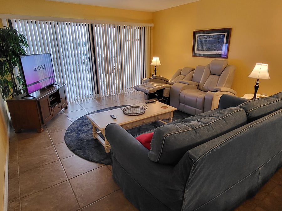sofa-sleeper and dual reclining love seat