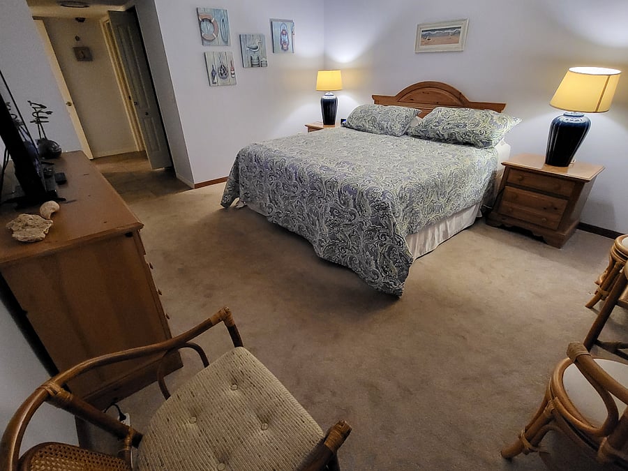another view of spacious master bedroom
