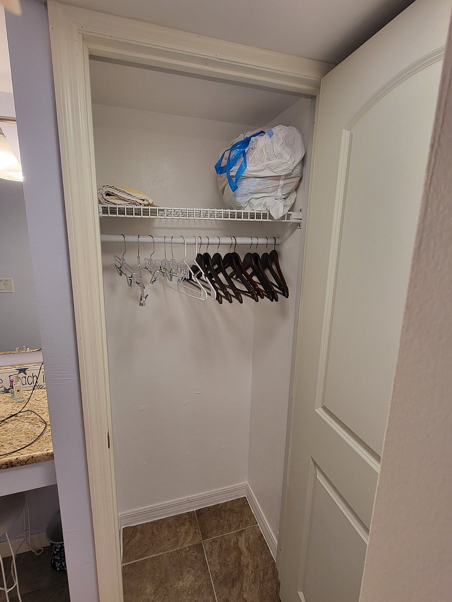 closet off master bedroom
