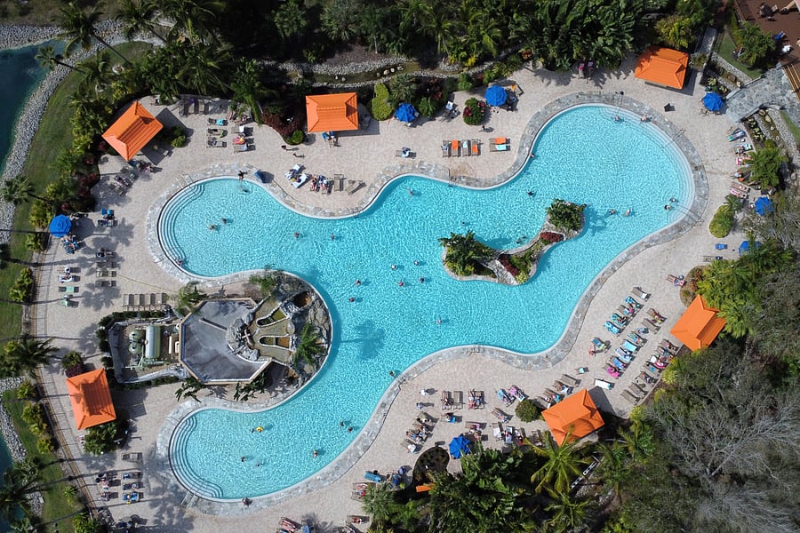 Falling Waters Pool - Most beautiful & well kept pool - about 50 steps away