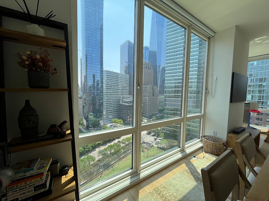 Living room view