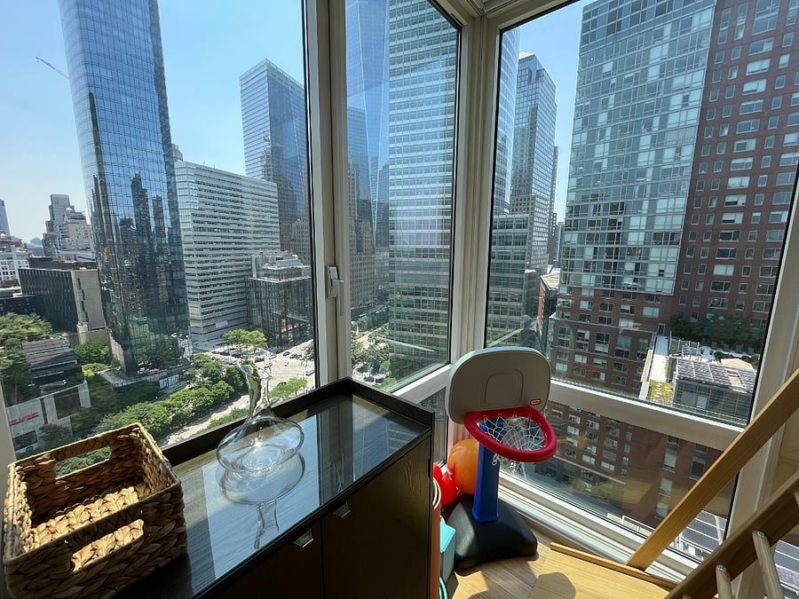 Living room view